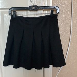 Black flowy skirt